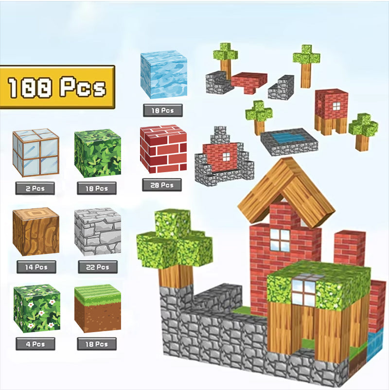 Blocs magnétiques Jeu Gamifie