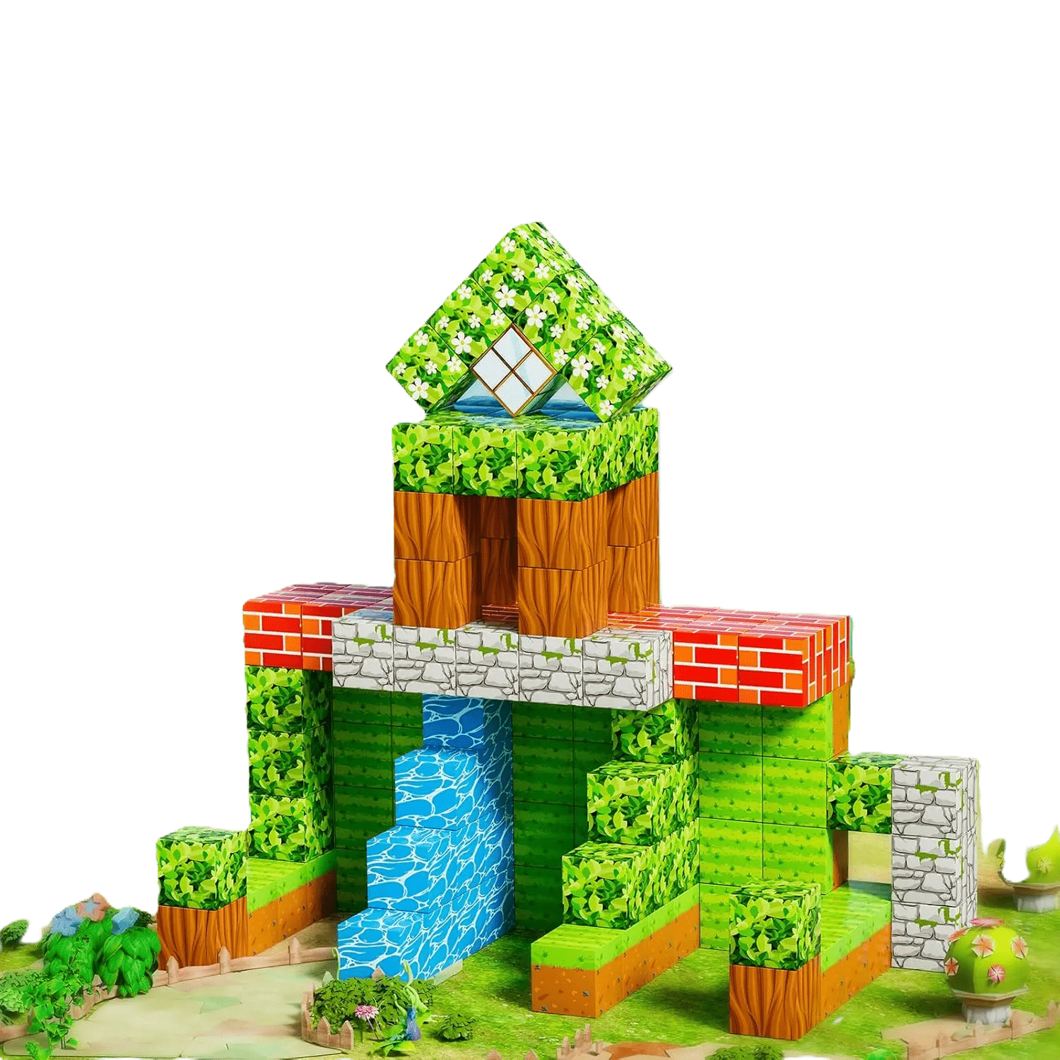 Blocs magnétiques Jeu Gamifie
